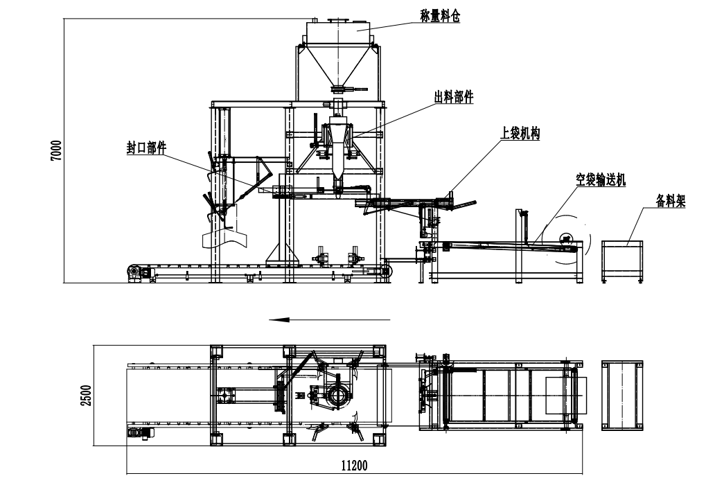 全自動(dòng)噸袋包裝秤，全自動(dòng)噸袋包裝機(jī)，全自動(dòng)大袋包裝秤